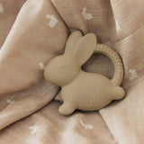 Jollein teething ring bunny in muslin cloth