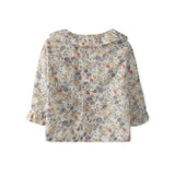 Laranjinha blouse in multicolor flower print