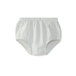 Diaper cover off white blue stripes