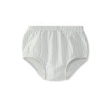 Diaper cover off white blue stripes
