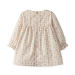 Laranjinha dress salmon color and floral print