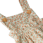 Larnjinha dungarees in flower print