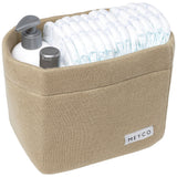 Meyco nursery basket knit basic taupe 