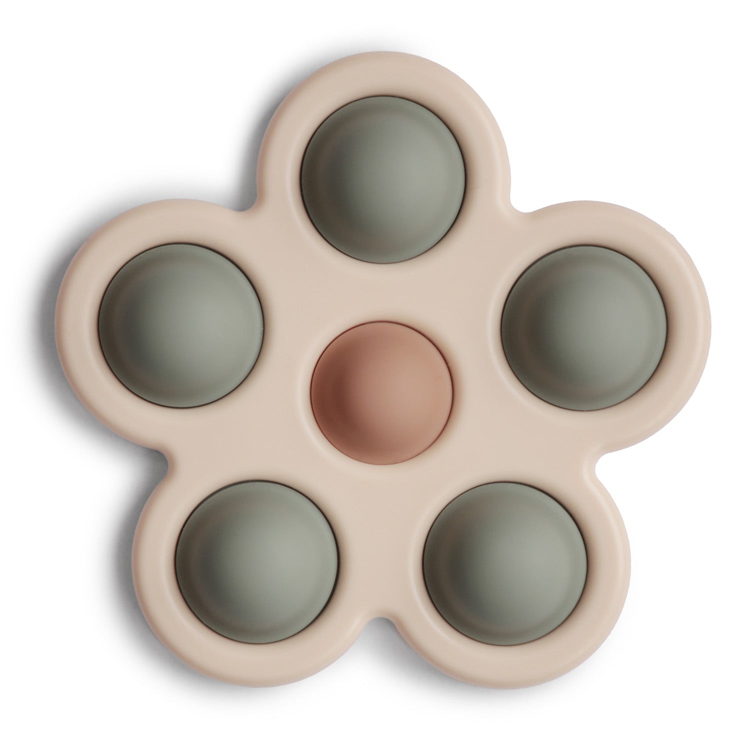 Mushie Flower Press Toy - Dried Thyme Shifting Sand