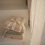 Mushie Muslin Cloth 3pack fog