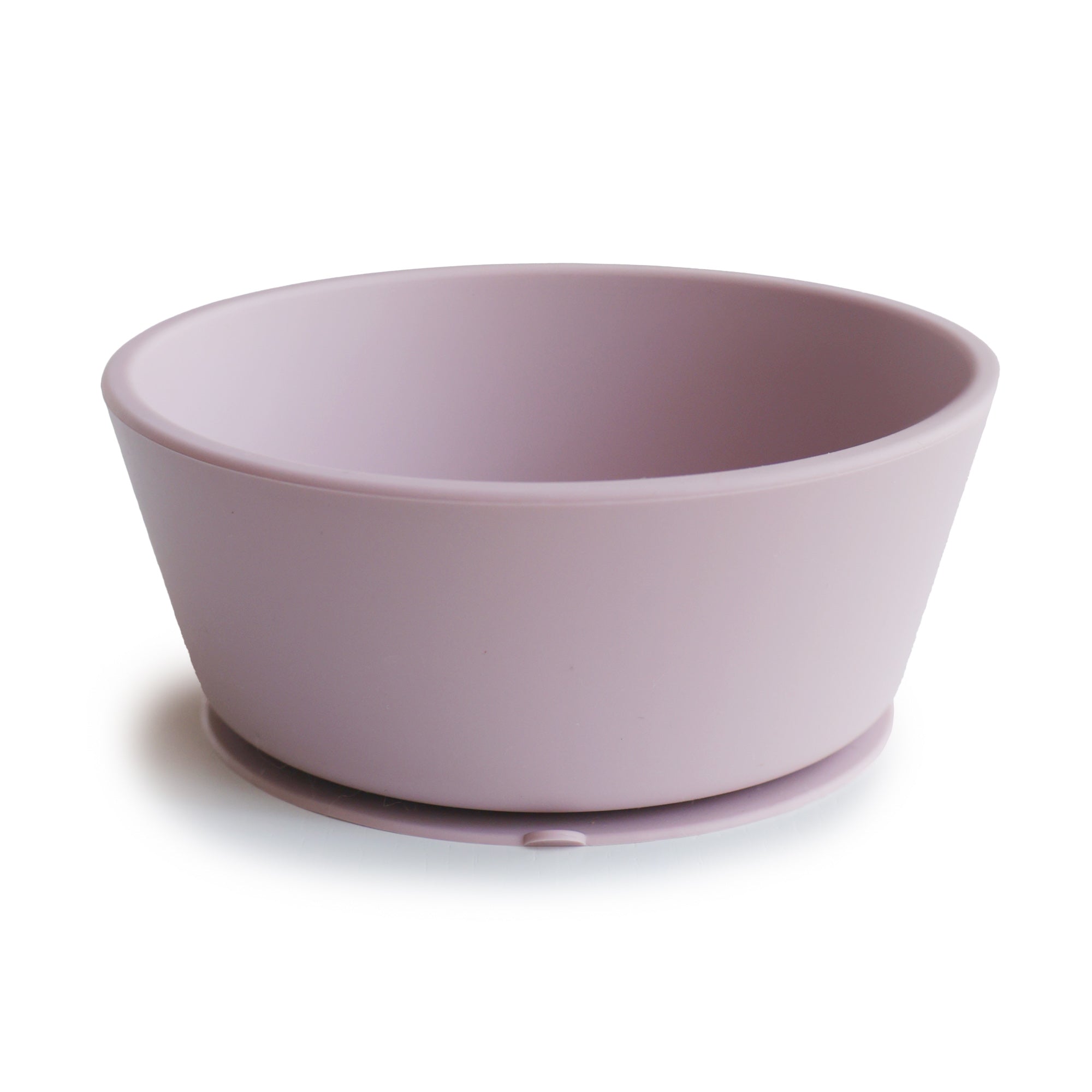 Mushie silicone bowl soft lilac