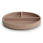 Mushie silicone plate natural