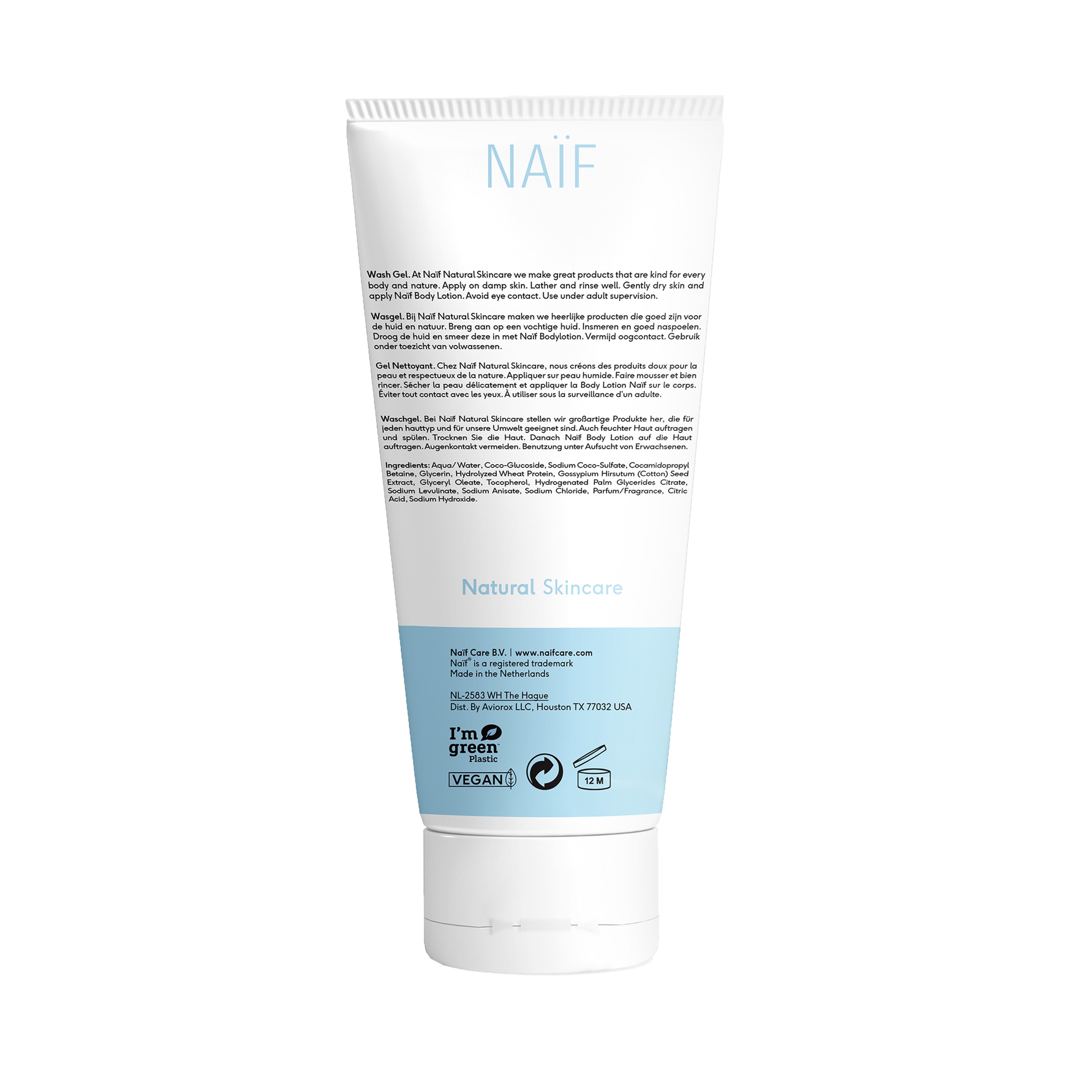 Naif cleansing wash gel