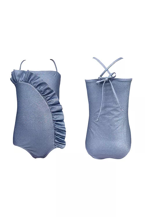 Pepita & Me Waves swimsuit tornasol onepiece azul