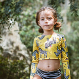 Pepita & Me | Picabuey Longsleeve Bikini - Yellow Black