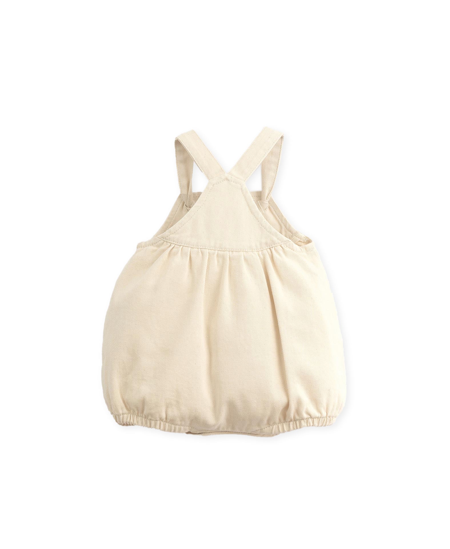 Play up denim jumpsuit karite - kids cream jumpsuit