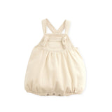 Play up denim jumpsuit karite - kids cream jumpsuit