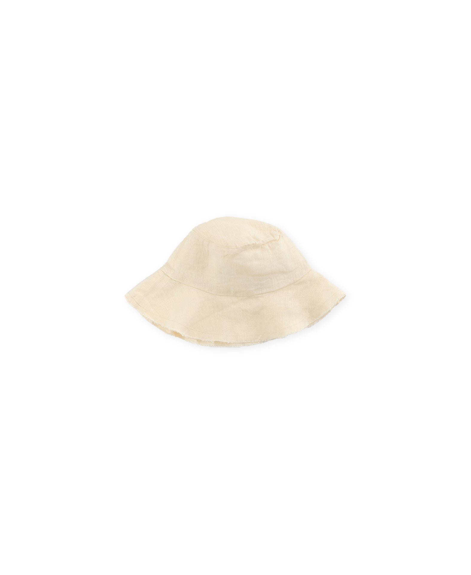 Play Up Linen hat Karite - Cream linen hat kids