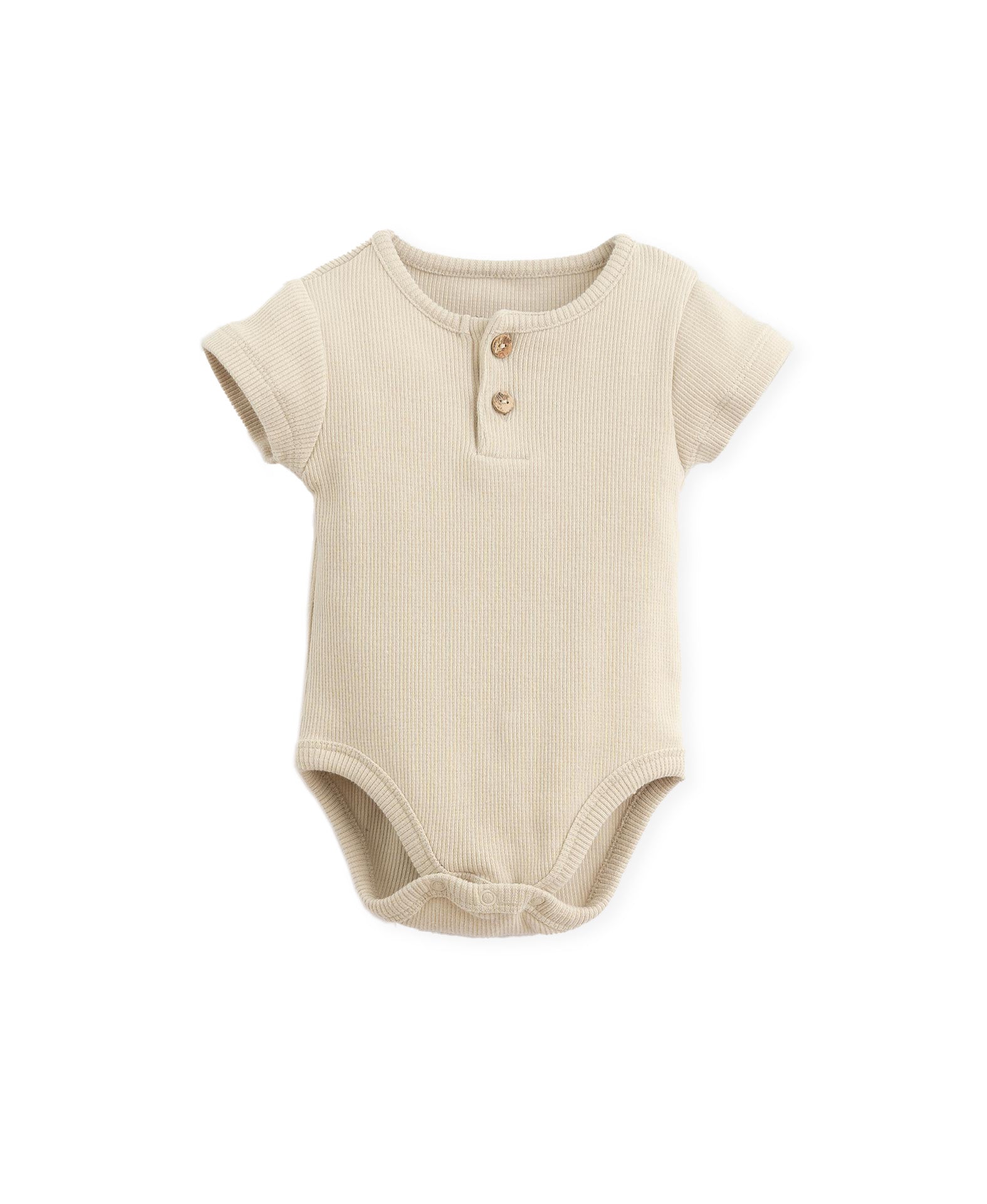 play up rib body luana romper beige