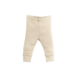 Play up rib leggings Luana trousers beige