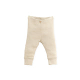 Play up rib leggings Luana trousers beige