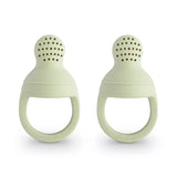 Mushie Silicone Fresh Food Feeder (2pack) Sage