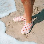 Swim Essentials Water Shoes Flower Heart lifestyle on beach
