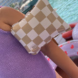 Swim Essentials Swim Armband Sand Check close up detail