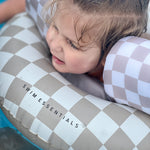 Swim Essentials 55cm Swim Ring Sand Check with girl swimming