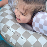 Swim Essentials 55cm Swim Ring Sand Check with girl swimming