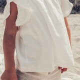 Two You Label | Blouse Linen Micky - White