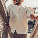 Two You Label | Blouse Linen Micky - Beach