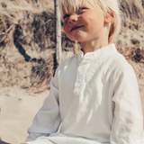 Two You Label | Shorts Linen Sammy - White