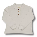 Two You Label | Polo Longsleeve George - White