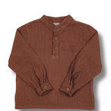Two You Label | Blouse Linen Leo - Sienna