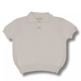 Two You Label | Knitted Polo Richie - White