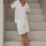 Two You Label | Shorts Linen Sammy - White