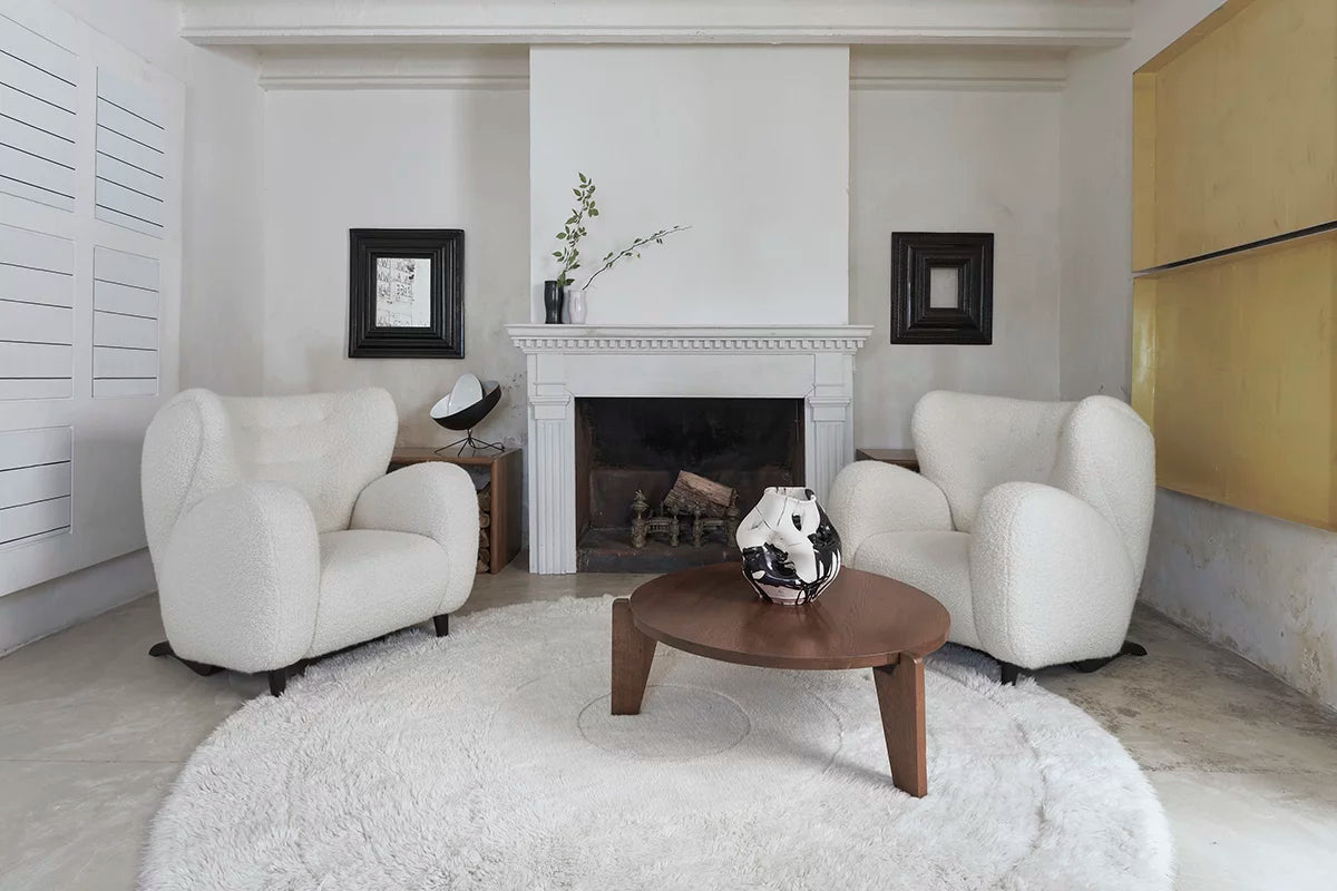 Lorena Canals Woolable Rug Arctic Circle Sheep White