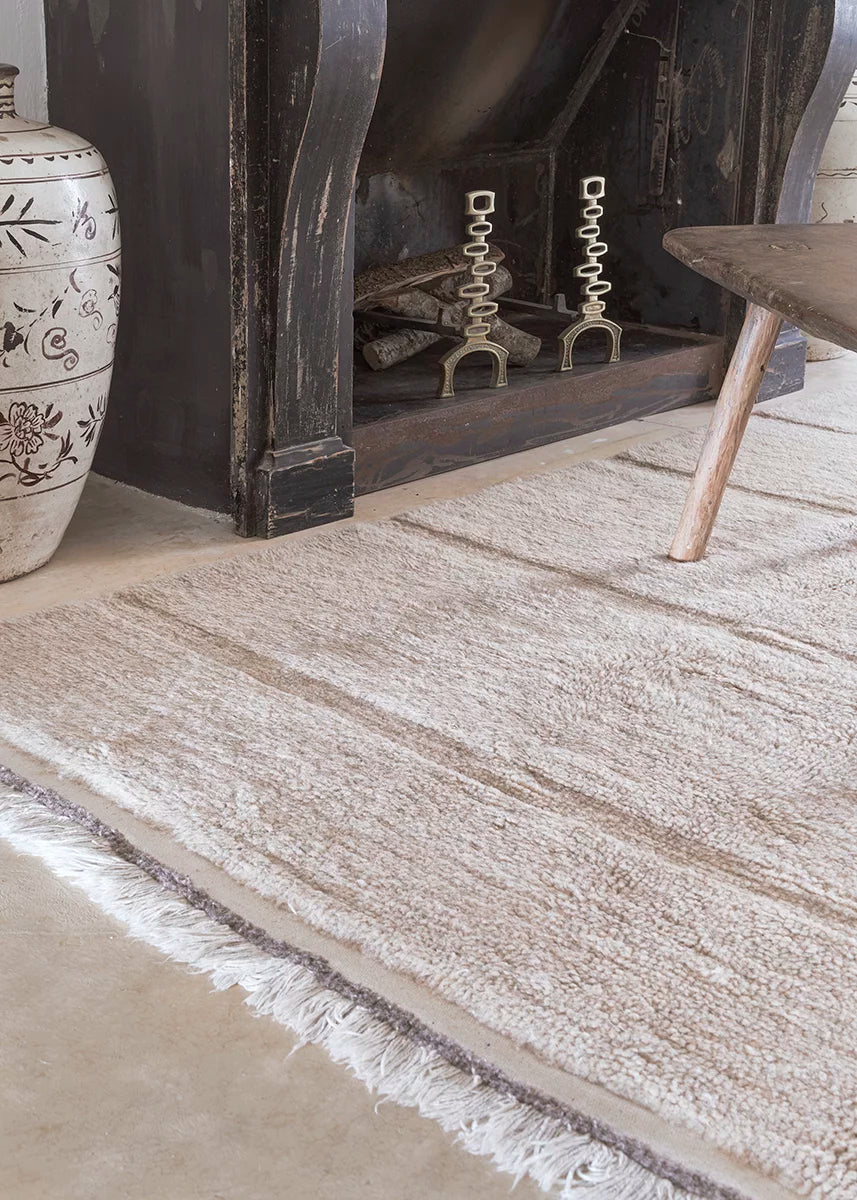 Lorena Canals Woolable Rug Steppe Sheep White