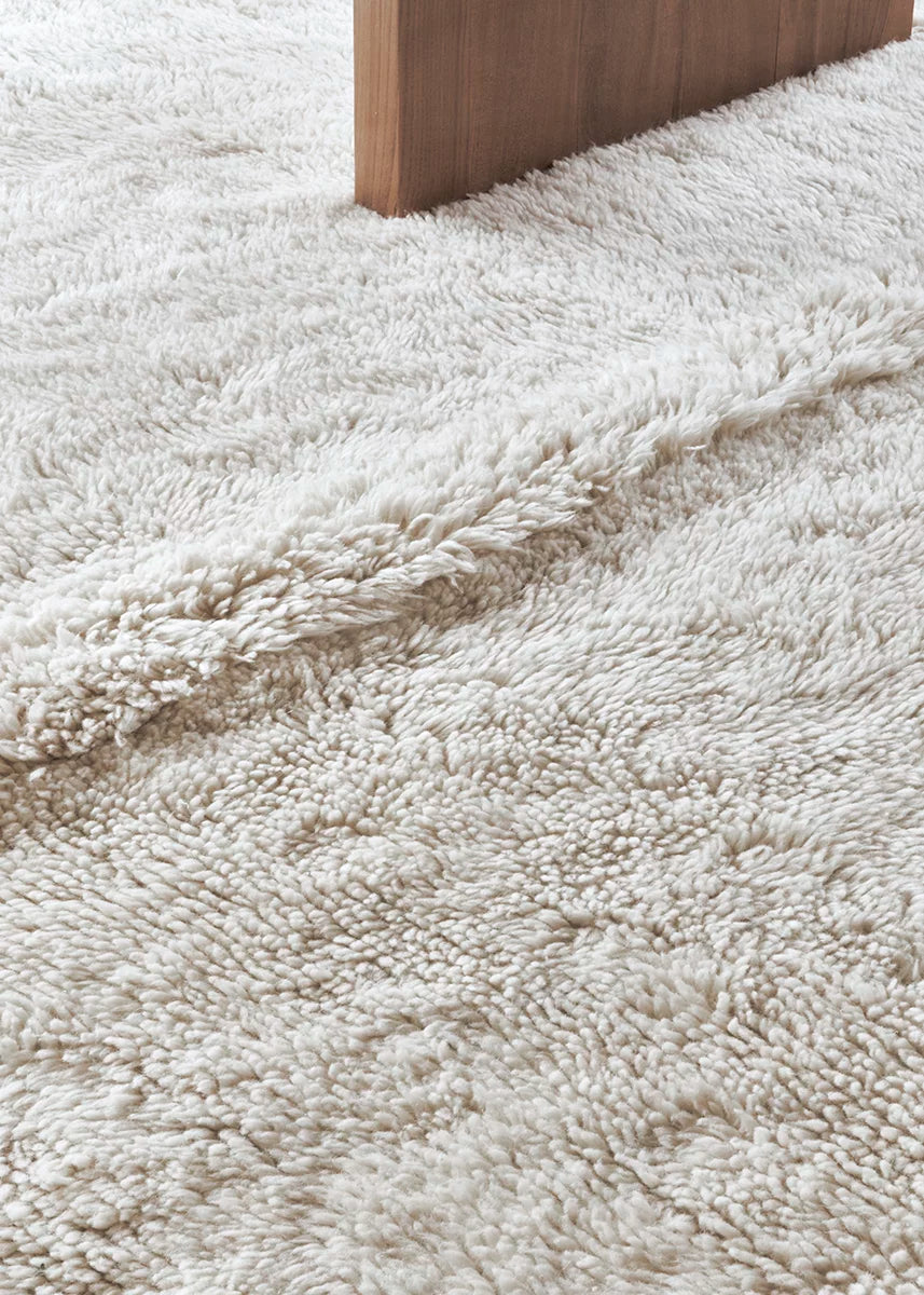 Lorena Canals Woolable Rug Tundra Sheep White