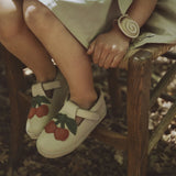 Donsje | Kids Shoes Bowi Cherry - Red Clay Leather