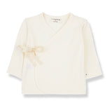 1+ in the family babette ecru long sleeve top newborn