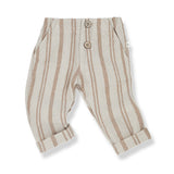 1+ In The Family | Joshua Striped Pants - Biscotto