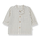 1+ In The Family | Maurici Striped Shirt - Blue-notte