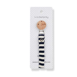 1+ In The Family | Mika Striped Pacifier Clip - Blue-notte