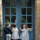 1+ In The Family | Naomi Sleeveless Striped Dress - Blue-notte