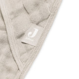 jollein bath cape wrinkled cotton nougat hooded towel