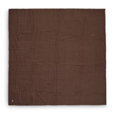 Jollein blanket wrinkled cotton 75x100 chestnut