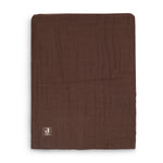 Jollein blanket wrinkled cotton 75x100 chestnut