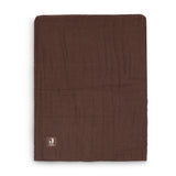 Jollein blanket wrinkled cotton 75x100 chestnut