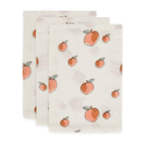 Jollein muslin wash cloth peach 3-pack