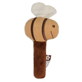 Jollein soft baby rattle bee