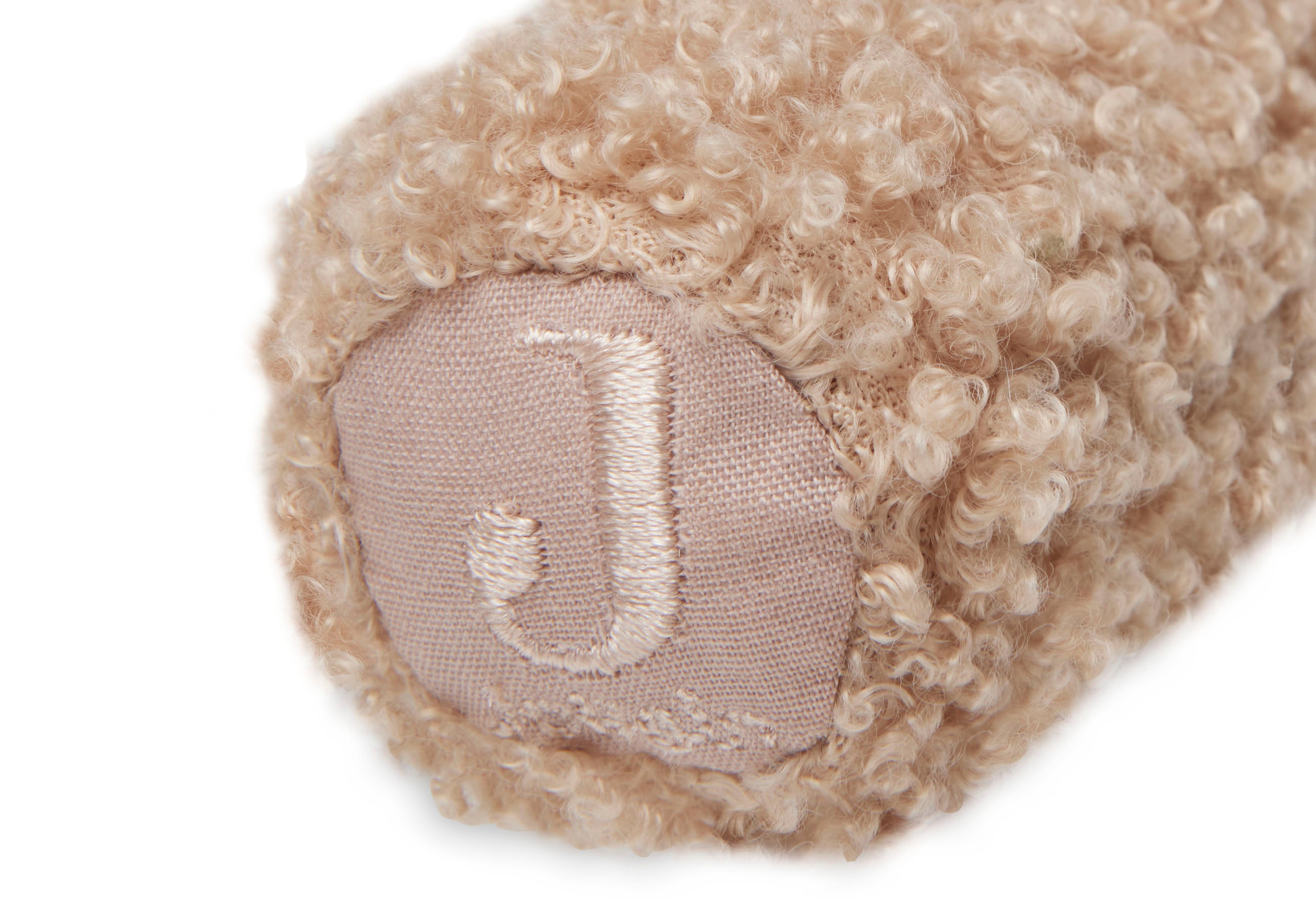 jollein soft baby rattle teddy bear biscuit