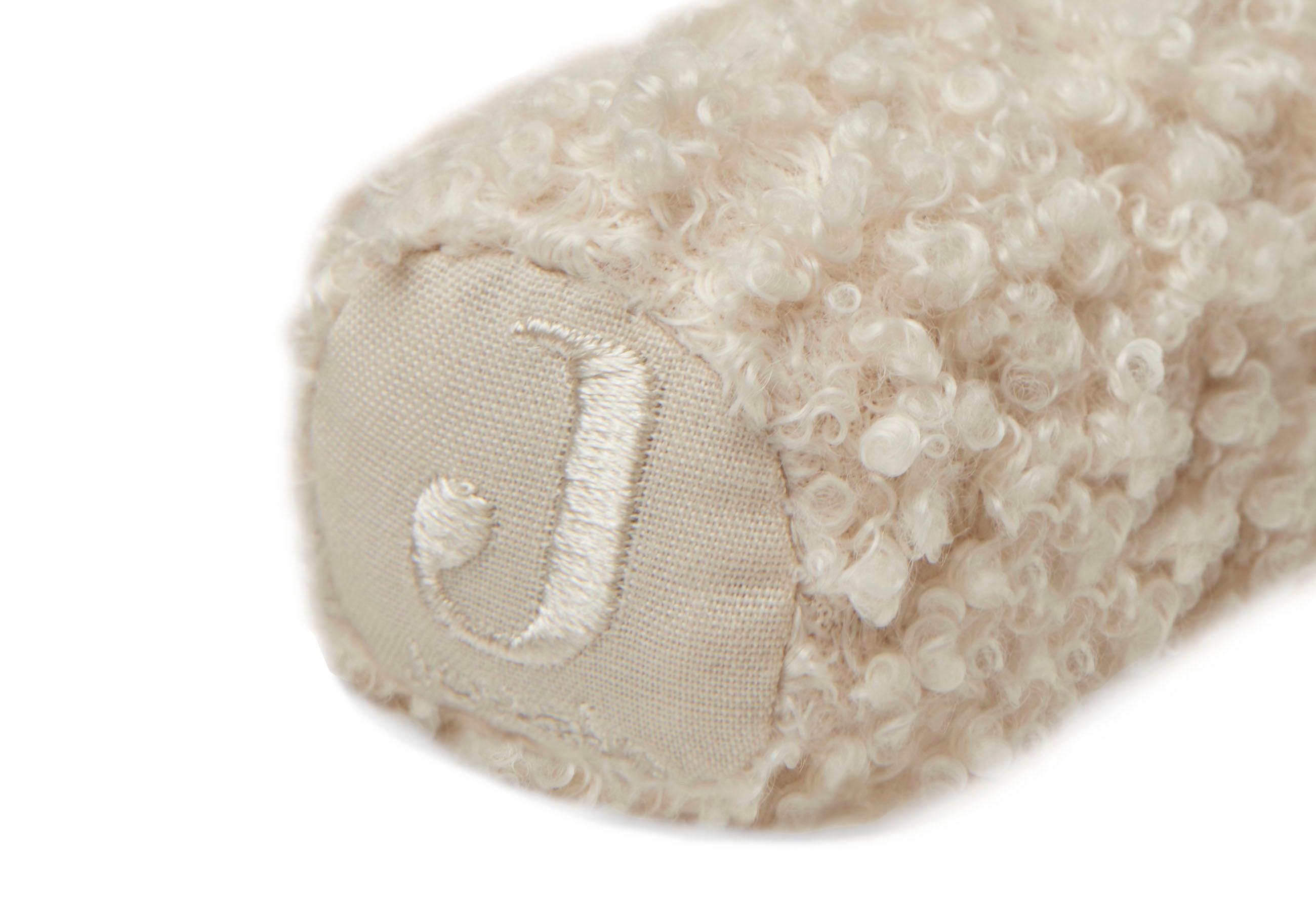 jollein soft baby rattle teddy bear