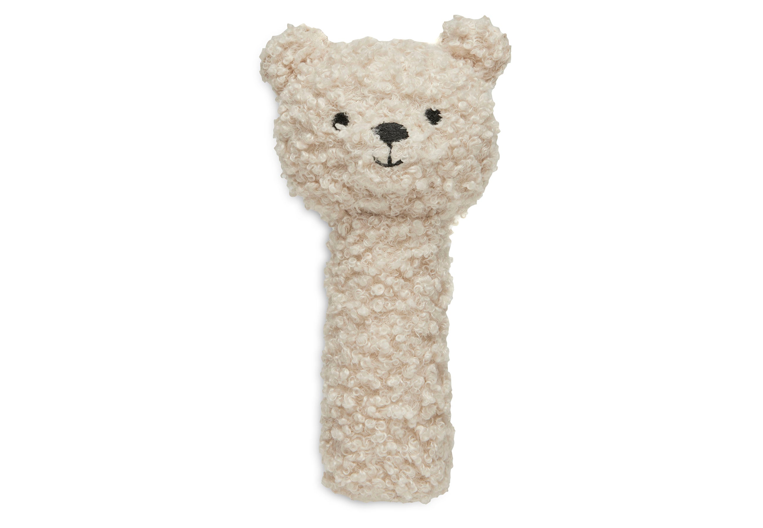 jollein soft baby rattle teddy bear